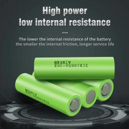 100% original 3.7 v 3500mah 18650 bateria recarregável de lítio para baterias de lanterna para samsung 18650 35e bateria - Image 3