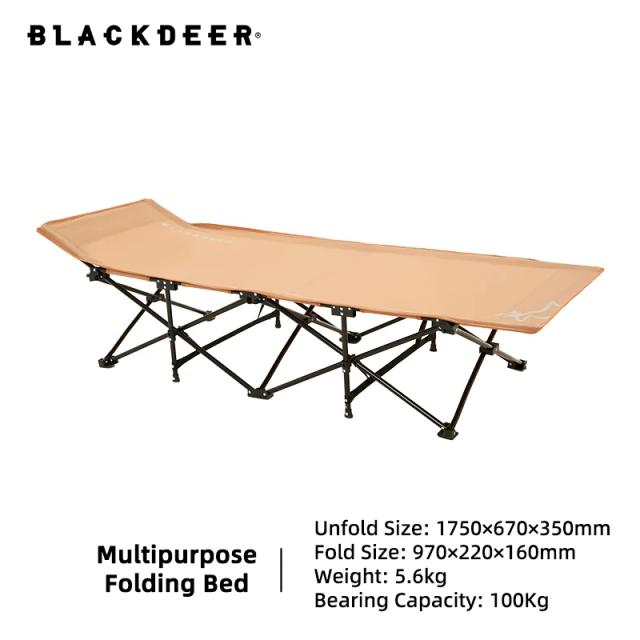 Cama Portátil Dobrável Blackdeer para Acampamento - Confortável e Resistente em Oxford, Ideal para Dormir ao Ar Livre