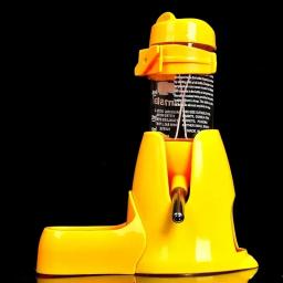 Alimentador Automático de Água para Pequenos Animais Dispensador Garrafa de Água Potável Prato com Recipiente de Alimento Tigelas de Hamster, Acessórios - Image 4