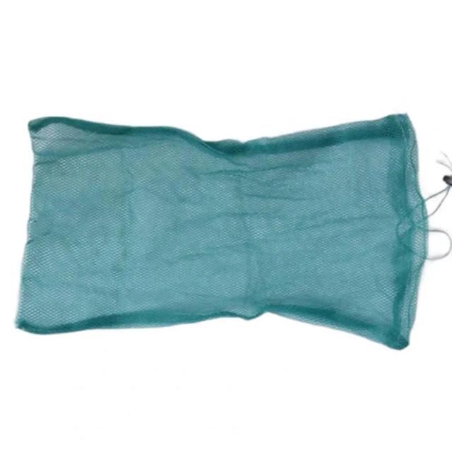 Rede de Pesca Portátil com Nylon Resistente ao Rasgo - Bolsa de Proteção para Peixes e Acessórios de Pesca ao Ar Livre