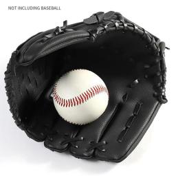 Outdoor Sports Baseball luva para homens e mulheres, Softball equipamentos de prática, trem da mão direita, preto, 11,5 ", 2X - Image 4