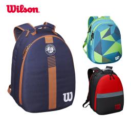 Saco de tênis infantil wilson, bolsa multifuncional de ombro duplo para crianças - Image 1