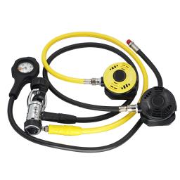 Mergulho regulador de respiração, primeiro estágio, medidor de pressão secundário, respirador, mergulho subaquático, mordida boca, regulador de mergulho - Image 2
