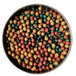 Bola de lama de segurança multicolorida, estilingue, bola de cerâmica ultra dura, estilingue de caça ao ar livre, bola de lama natural, treinamento competitivo - Image 5