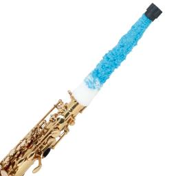 Saxofone-Alto escova de limpeza SLADE, Advanced Fiber Inner Wall, Wiping Brush, instrumentos de sopro Acessórios, 53 centímetros Tri-color - Image 5