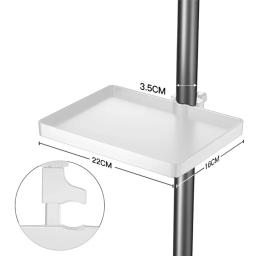 Hot Tripé Stand com Grampo Ajustável, Placa De Som, Bandeja De Projeção, Suporte De Plataforma, Suporte De Microfone, Soundcard - Image 2