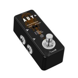 Amuzik-LEF-330 ABY Guitar Pedal Switcher Box, ABY Line Selector, Audio Channel Mixer, Combine Effect Pedal, Acessórios de guitarra - Image 4