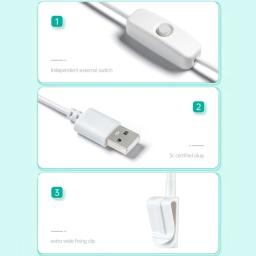 Luz aquário para iluminação tanque peixes, luz led com clipe, lâmpadas, dropship - Image 2