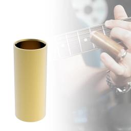 Naomi dourado-banhado a aço guitar slide comprimento 28 50 60 70 mm inoxidável slider guitar borda lisa metal dedo slide para guitarra - Image 6