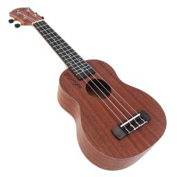 Ukulele soprano/ukulele, de madeira, 15 trastes, 4 cordas, corda de violão havaí, instrumento musical, 21 polegadas - Image 6