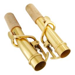 Saxofone soprano Pescoço Bend e Straight Metal, High-end treinamento durável, adequado para Eb ou Ec, acessórios de sopro - Image 2