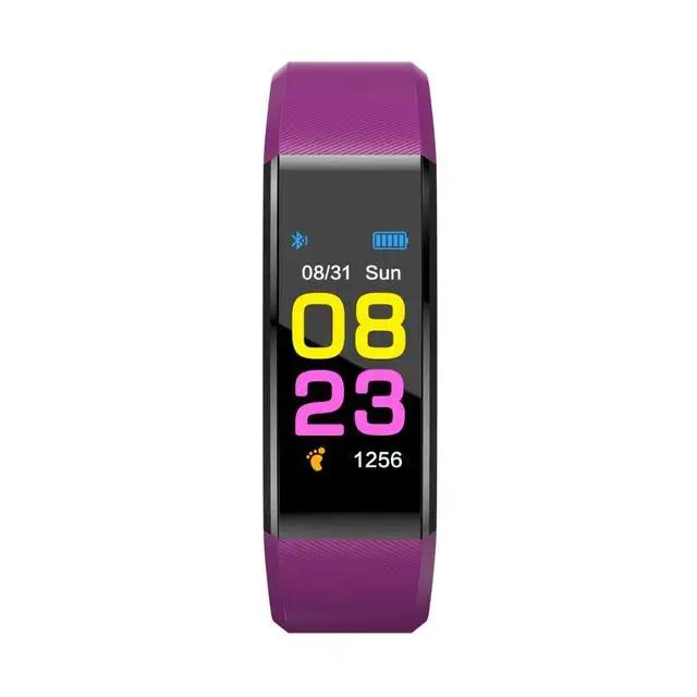Pulseira Fitness Inteligente 2022: Controle de Pedômetro, Frequência Cardíaca e Pressão Arterial para Homens e Mulheres com Conexão Bluetooth