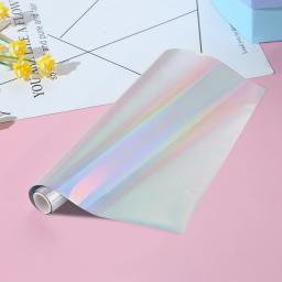 Papel de transferência térmica, calor-folha ativada Rolls, artesanato de DIY, holográfico, 3cm x 5m - Image 4