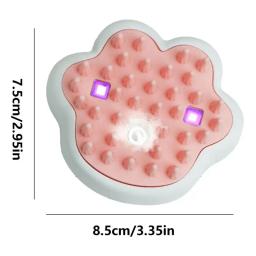 Escova UV para cão e gato, pente de massagem, spray elétrico de água, silicone macio, depilação flutuante, acessórios para gato - Image 6