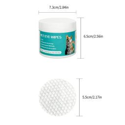 Pet produtos de limpeza, toalhetes, para remover marcas, tecidos molhados, gato limpando, olhos removendo, Pet - Image 4