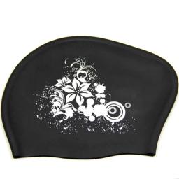 Tampão de natação de silicone para cabelos longos, Caps de natação impermeáveis para mulheres, chapéu de mergulho feminino para crianças, capa Natacion - Image 5