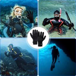 Luvas de mergulho antiderrapantes de neoprene, Luvas de remo ajustáveis, Luvas grossas de pesca submarina, Mantenha aquecido, Surf e caiaques, 3mm - Image 5