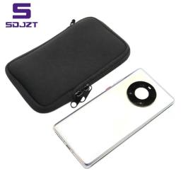 Saco do telefone móvel do neopreno, Bolsa portátil, Saco pequeno do armazenamento para o curso, Acessórios digitais, Estojo do cabo, Suporte do fone de ouvido - Image 4