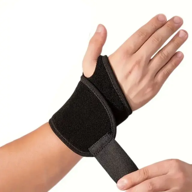 Luvas Anti-Slip de Levantamento de Peso para Musculação - Proteção de Mão e Pulso, Meio Dedo para Exercícios com Halteres
