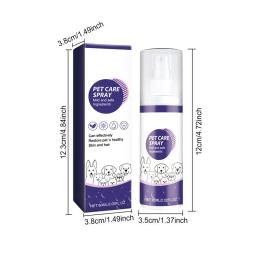 Pet ferida spray cuidados com a pele para cães e gatos, cura ajuda, reparação da pele, anti coceira, cão saúde suprimentos - Image 6