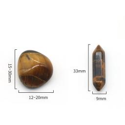Conjunto de pedra natural para decoração de casa, pedras artesanais, pedras preciosas de cura, 7 Chakra, Reiki, Ornamento Mineral - Image 6