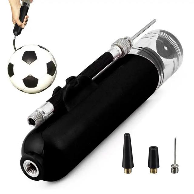 Bomba de Ar Portátil para Futebol: Inflador Prático para Bolas e Equipamentos Esportivos