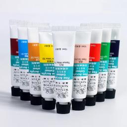 Conjunto de tintas acrílicas Kit de pintura a cores para artistas 12 ml Artesanato não tóxico Pintura Pigmento Canvas Rock Art DIY Ferramentas de desenho - Image 1