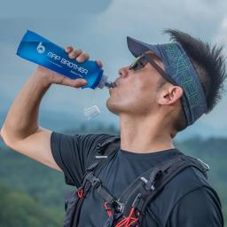 Correndo esporte macio garrafa de água dobrável tpu macio balão saco de água para esportes correndo viajar caminhadas ciclismo - Image 4