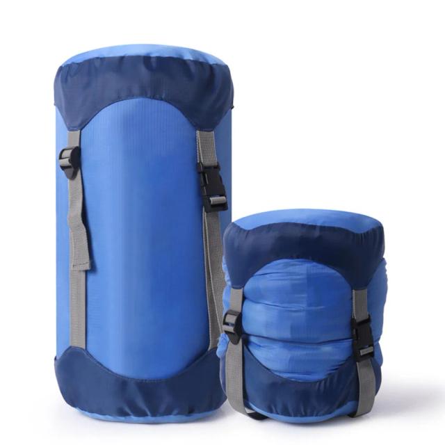 Saco de Dormir Ultraleve e Impermeável para Camping e Trilhas - Modelos de 15L e 25L com Saco de Compressão