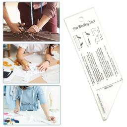 Régua de encadernação da régua da medida exata acessível do modelo de ferramenta de encadernação da colcha acrílica para quilting da precisão - Image 1
