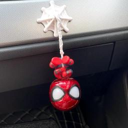 Versão aranha decoração do carro pendurado ornamento painel boneca bonito super-herói acessórios de automóveis para homem ideia de presente - Image 5