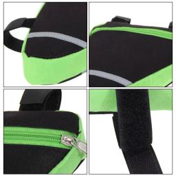 Bolsa triangular impermeável para bicicleta, quadro de tubo frontal, sela, estojo, bolsa de ciclismo, acessórios de bicicleta - Image 6