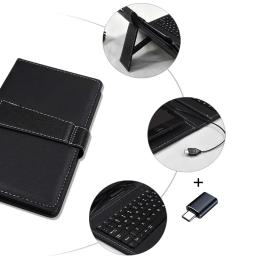 Capa universal para tablet com função de suporte para teclado, capa portátil removível para teclado para sistema windows de 7/8 polegadas - Image 4