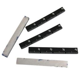 Fita De Raquete De Tênis Ajustável, Raquete Cabeça De Silicone Fitas, Suprimentos Esportivos para Pás, Peso Tiras De Equilíbrio, 4g, 4 Pcs - Image 2