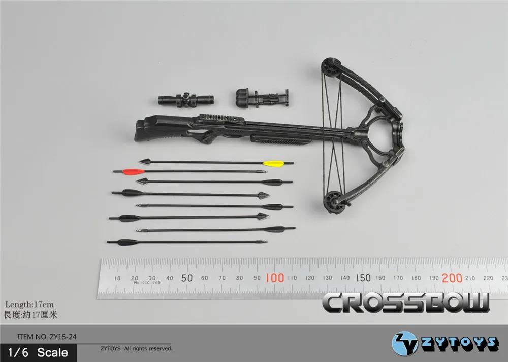 ZYTOYS-Besta Arma e Seta Set, Arma Soldado, Modelo Arco Composto, Acessórios Cena, Action Figure, Cerca de 17cm, 12 ", ZY15-24, 1:6 - Image 1
