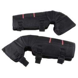 Joelheira protetora da motocicleta, joelheiras, protetores mais aquosos, leggings de cinta ajustável, Windproof para Motocross Bike - Image 3