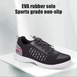 Sapatas do esporte das sapatas de boliche que correm o ciclismo sapatas respiráveis com superfície respirável da almofada das sapatas antiderrapantes de borracha de eva - Image 3
