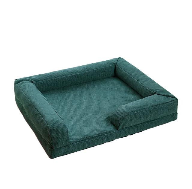 Cama Ortopédica Confortável para Cães Pequenos e Médios com Capa Removível e Forro Impermeável