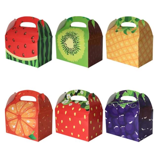 Caixas Decorativas de Frutas para Festas de Verão, Aniversários e Baby Showers