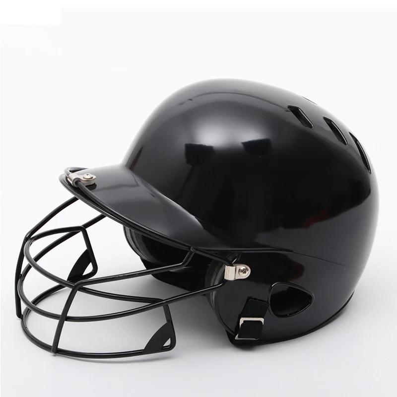 Azul profissional capacete de beisebol adulto adolescente crianças cabeça da orelha máscara protetora baseballs jogo treinamento capacete softball - Image 1