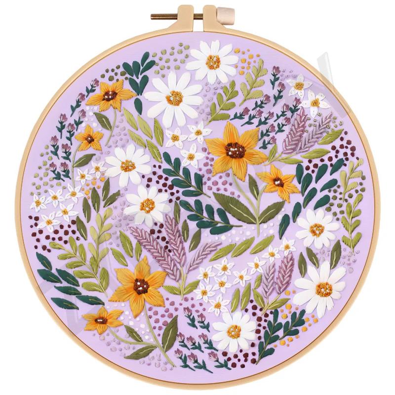 Cross Stitch Embroidery Kits, Hoop Frame, Hoop, Anéis, Suprimentos, Racks, Handmade, Artesanato de bricolage, Habilidade, Costura manual, Kits - Image 1