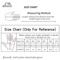 Gog luvas de golfe para homens preto tecido macio respirável esportes ao ar livre luva de bola de golfe mão esquerda mão direita antiderrapante 1pcs - Image 6
