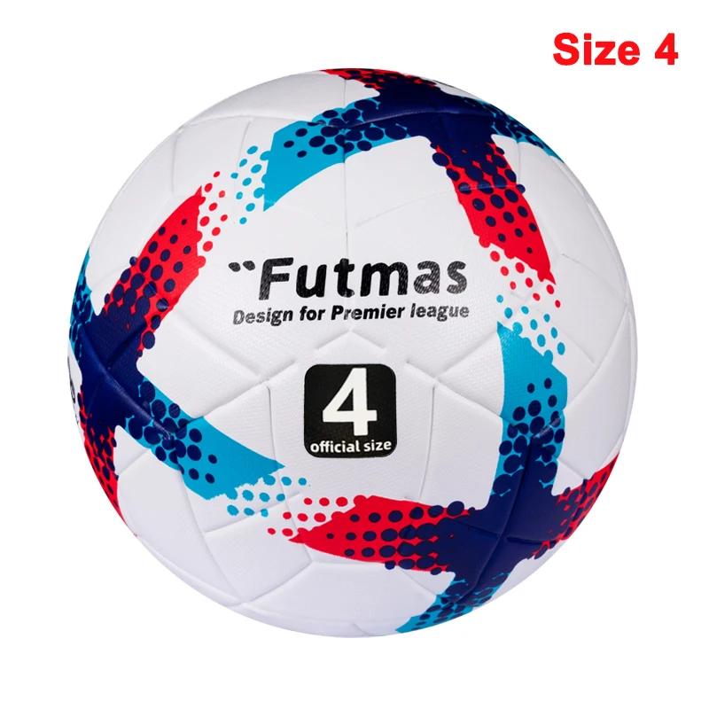 Bolas de futebol sem costura, Material PU de alta qualidade, esportes ao ar livre liga futebol, futebol jogo de treinamento, tamanho padrão 5, tamanho 4, 2024 - Image 1