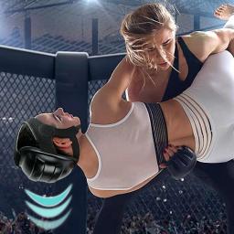 Capacete de boxe para homens e mulheres, 180 graus Vista Sparring Gear, Capacete MMA Taekwondo Muay Thai, Equipamento de proteção de boxe - Image 2