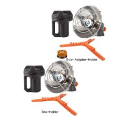 Aquecedor portátil ao ar livre de segurança aquecedor de acampamento com caixa de armazenamento aquecedor superior do tanque de aço inoxidável resistente para acampamento ao ar livre - Image 6