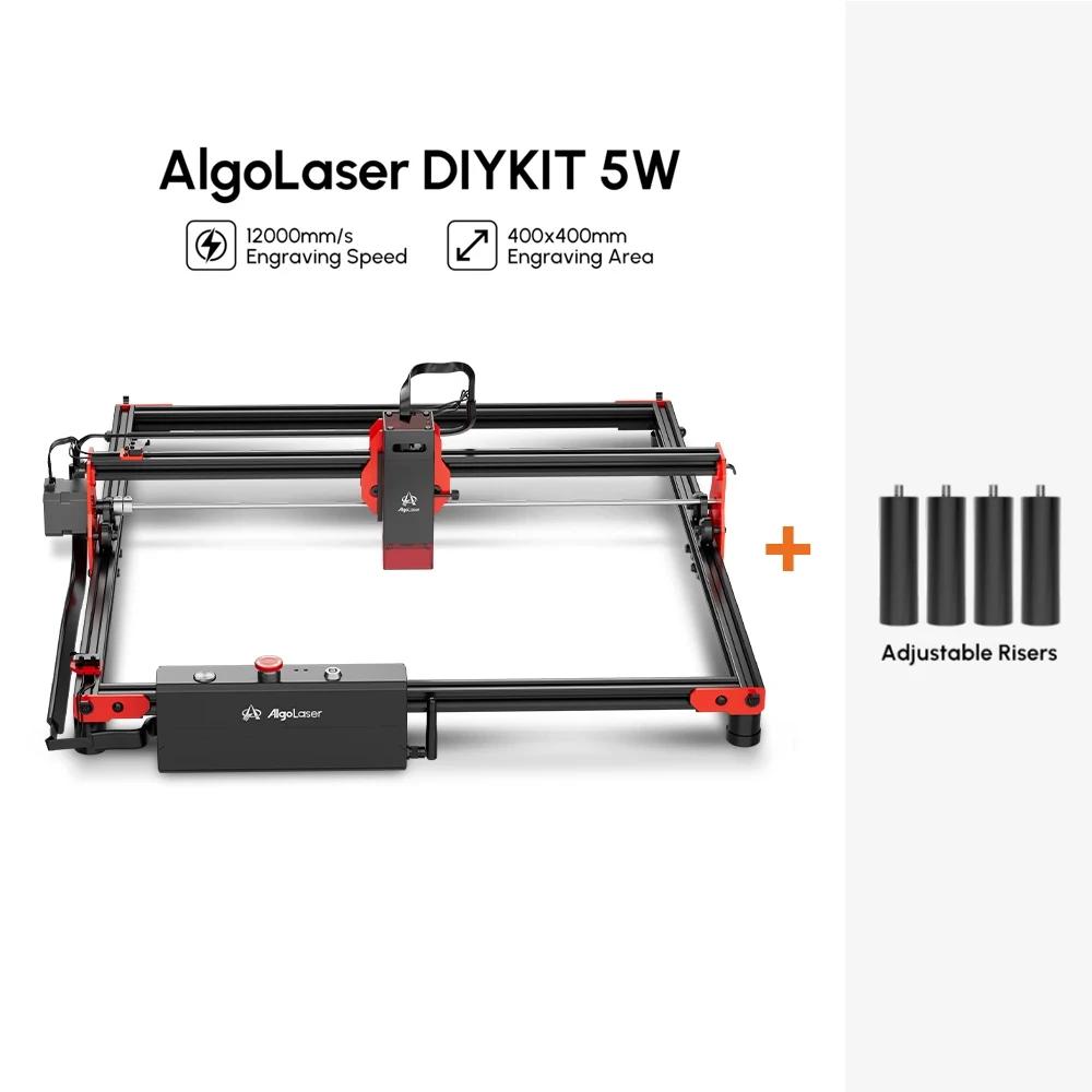 Gravador a Laser com Proteção para os Olhos para Design Artesanal, Gravação e Máquina de Corte, Oficial, AlgoLaser Kit DIY, 12000mm, min, 5W - Image 1