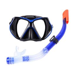 Máscara de mergulho anti-nevoeiro para adultos, óculos de mergulho para natação, mergulho e respiração, óculos de natação, meio tubo seco, novo, 2020 - Image 1