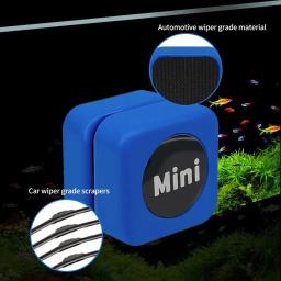 Limpador de vidro mini aquário resistente a arranhões, escova magnética para aquário pequeno, vidro e acrílico - Image 3
