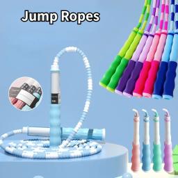 Corda de Salto Ajustável para Exercício, Corda de Salto para Fitness, Equipamento de Treino Infantil, Velocidade Rápida, 8 Estilos - Image 1