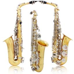 SLADE-Saxofone Alto para Iniciantes, Conjunto completo com Case, Bocal Strap, Reed, várias cores, E Flat, estudantes - Image 6